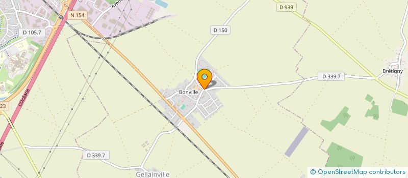localisation de l'entreprise SCI CORBIE à GELLAINVILLE