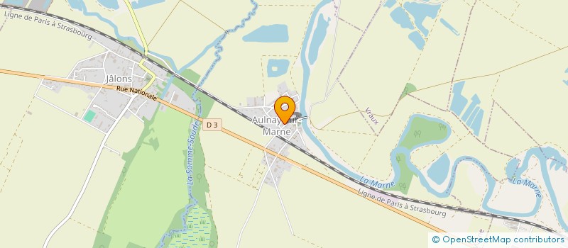 localisation de l'entreprise SCI CORBIER  AY-CHAMPAGNE