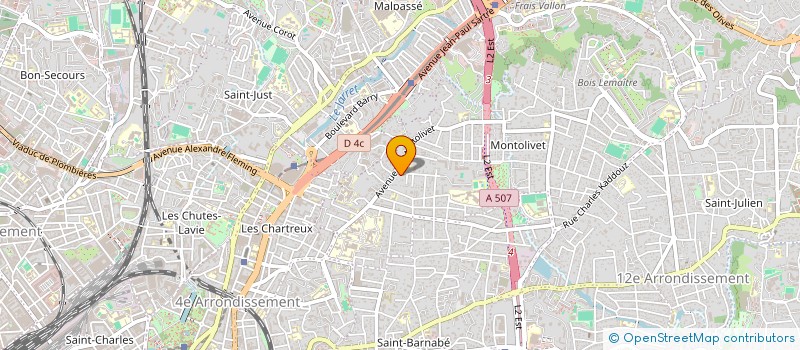 localisation de l'entreprise SCI CORBIERE à MARSEILLE