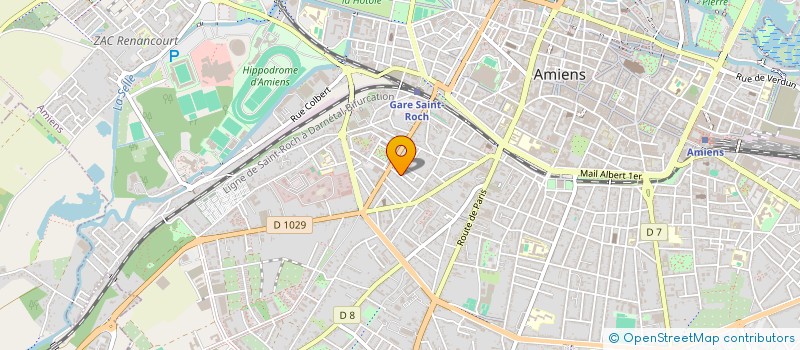 localisation de l'entreprise SCI CORBIG à AMIENS