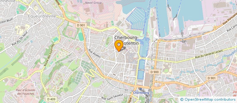 localisation de l'entreprise SCI CORBIN  CHERBOURG-EN-COTENTIN