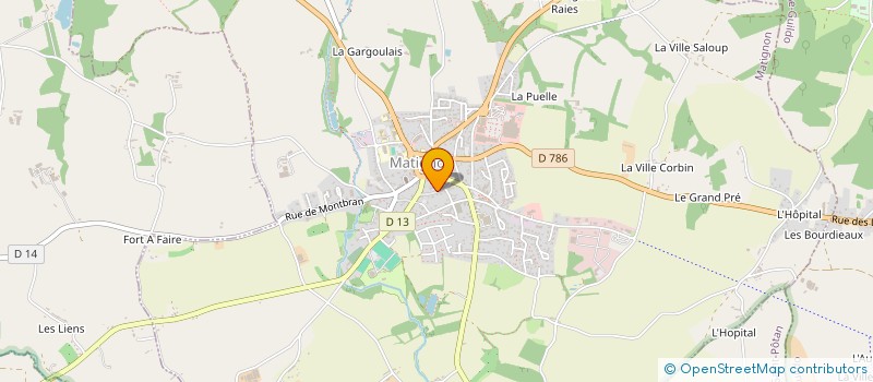 localisation de l'entreprise SCI CORBIN ALLORY  MATIGNON