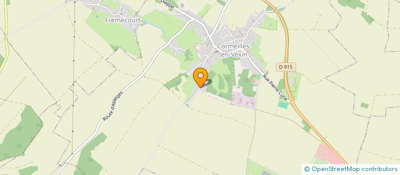 localisation de l'entreprise SCI CORBO  CORMEILLES-EN-VEXIN