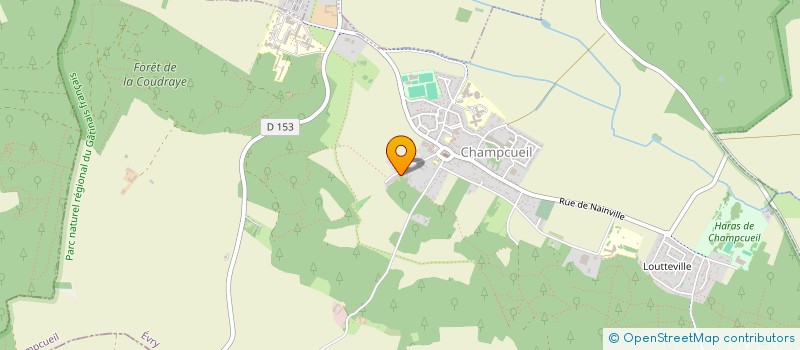 localisation de l'entreprise SCI CORBON à CHAMPCUEIL
