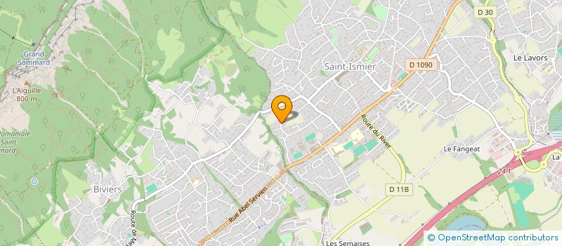 localisation de l'entreprise SCI CORBONNE  SAINT-ISMIER