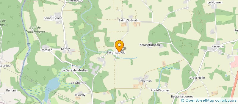 localisation de l'entreprise SCI CORBU  CLEGUER