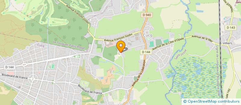 localisation de l'entreprise SCI CORBUSIE MAURY  CUCQ