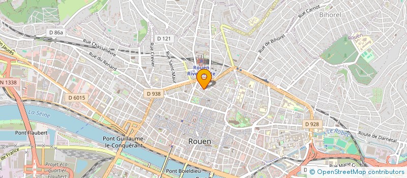 localisation de l'entreprise SCI CORCE à ROUEN