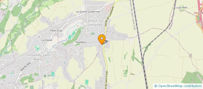 localisation de l'entreprise SCI CORCY 2  SATHONAY-VILLAGE