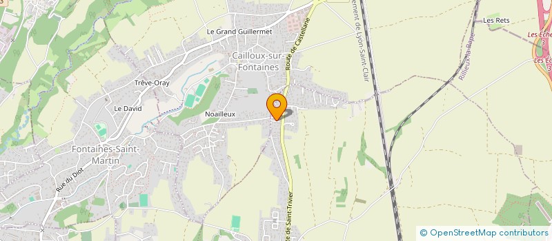 localisation de l'entreprise SCI CORCY  SATHONAY-VILLAGE