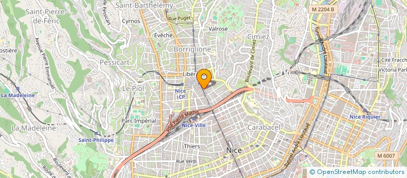 localisation de l'entreprise SCI CORD à NICE