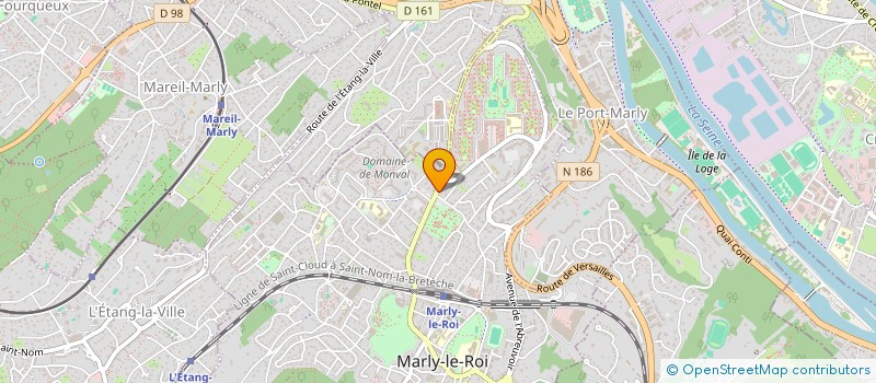 localisation de l'entreprise SCI CORDA  MARLY-LE-ROI