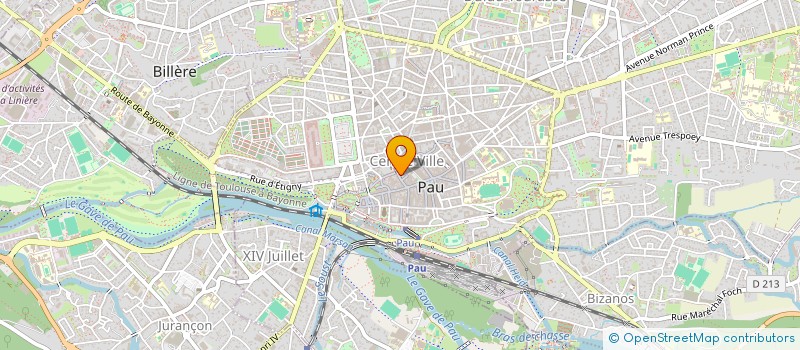 localisation de l'entreprise SCI CORDELIERS 12 à PAU
