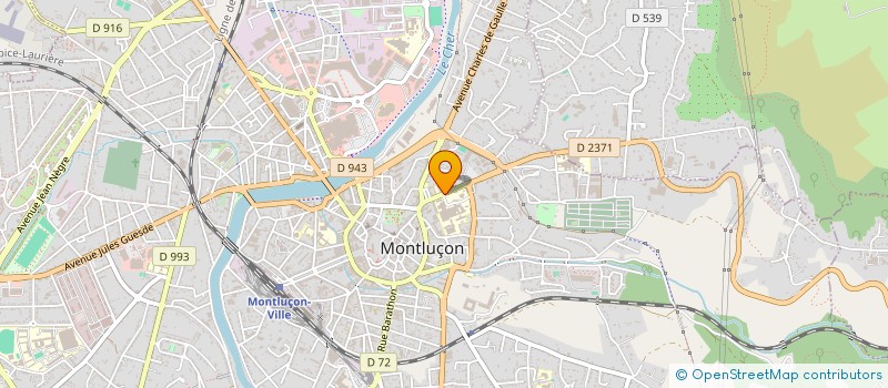 localisation de l'entreprise SCI CORDELIERS 31 à MONTLUCON