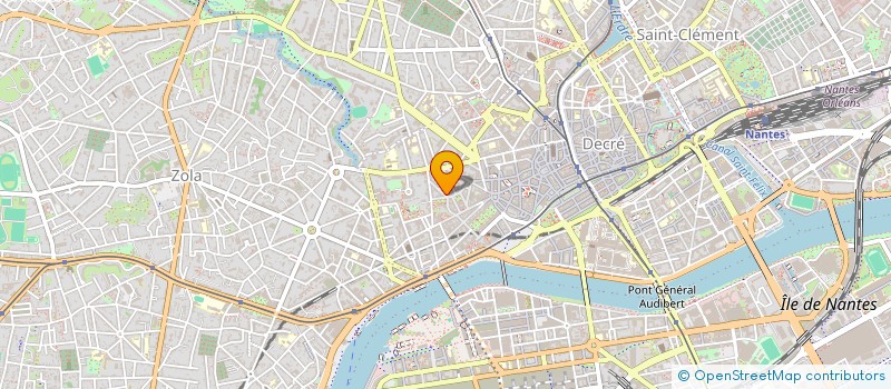 localisation de l'entreprise SCI CORDERIE SIXTINE  NANTES