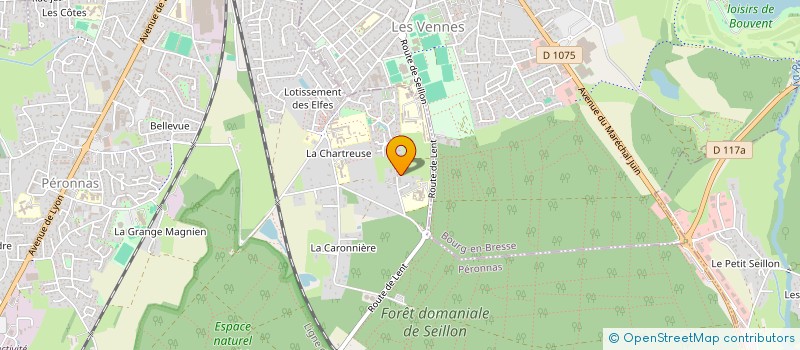 localisation de l'entreprise SCI CORDIER  PERONNAS