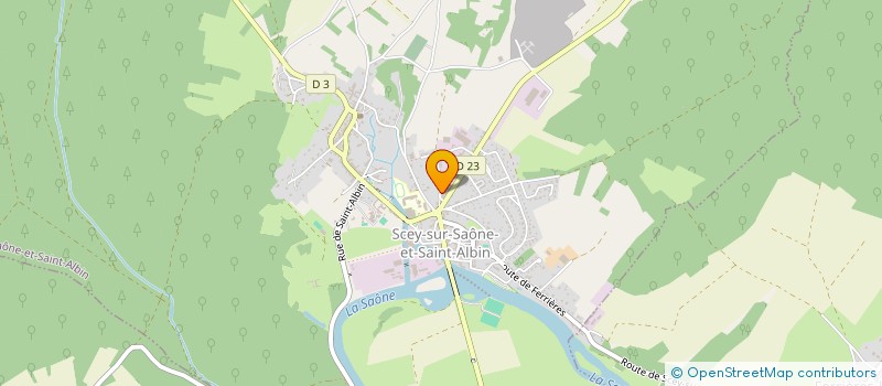 localisation de l'entreprise SCI CORDIER à SCEY-SUR-SAONE-ET-SAINT-ALBIN