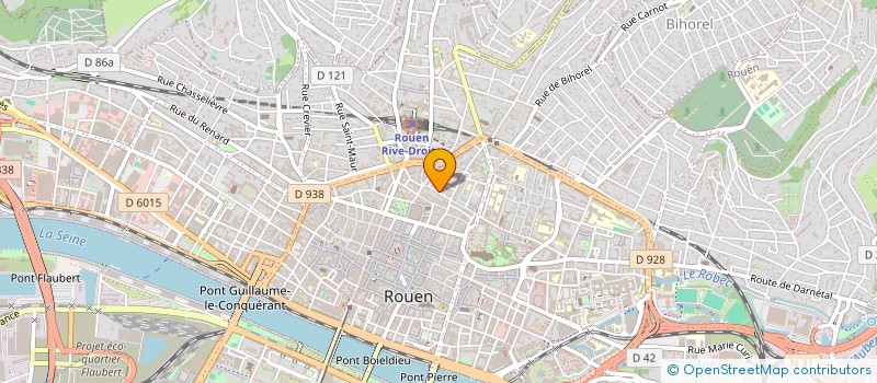 localisation de l'entreprise SCI CORDIER à ROUEN