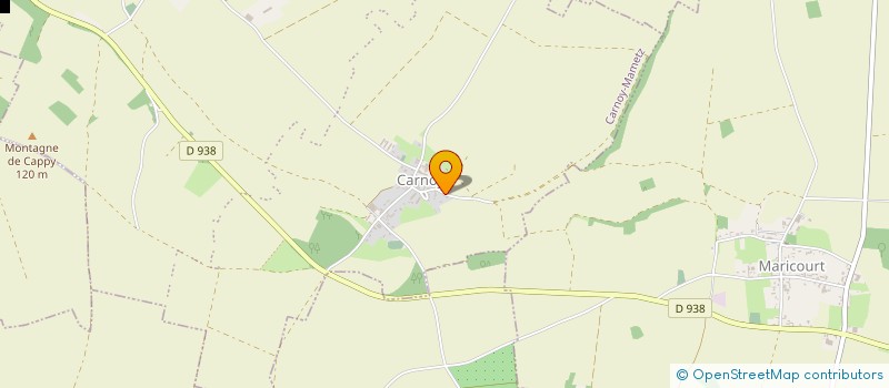 localisation de l'entreprise SCI CORDIER  CARNOY-MAMETZ