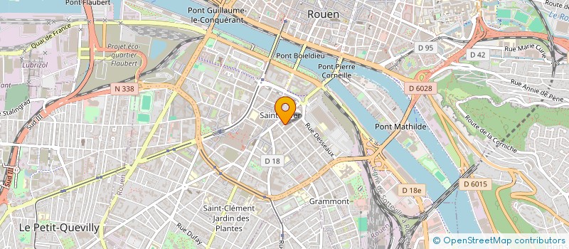 localisation de l'entreprise SCI CORDIER76 à ROUEN