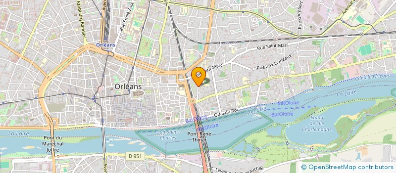 localisation de l'entreprise SCI CORDIERS à ORLEANS
