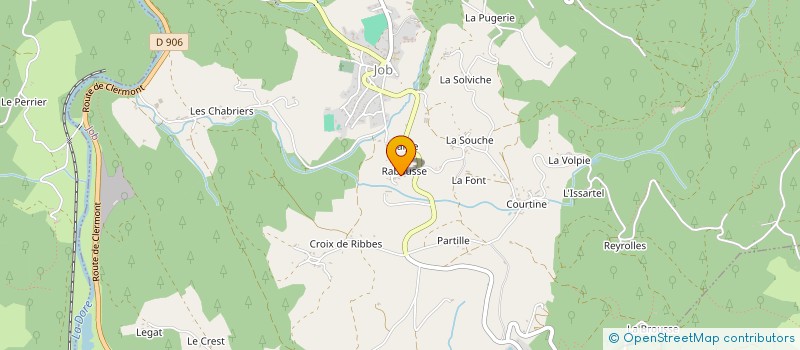 localisation de l'entreprise SCI CORDIMMO  JOB