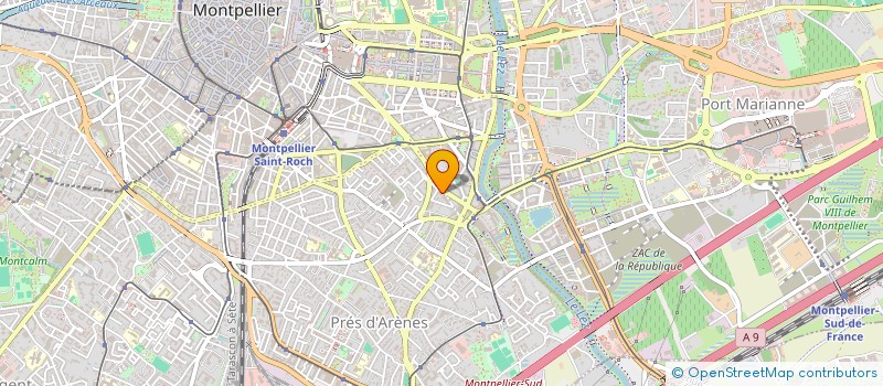 localisation de l'entreprise SCI CORDO à MONTPELLIER