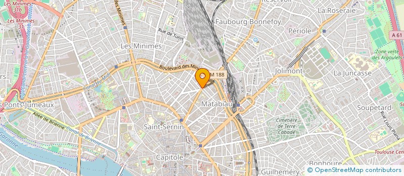 localisation de l'entreprise SCI CORDOBA à TOULOUSE