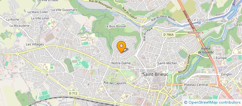 localisation de l'entreprise SCI CORDOBA à SAINT-BRIEUC