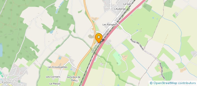 localisation de l'entreprise SCI CORDON IMMOBILIER à ECOUVES