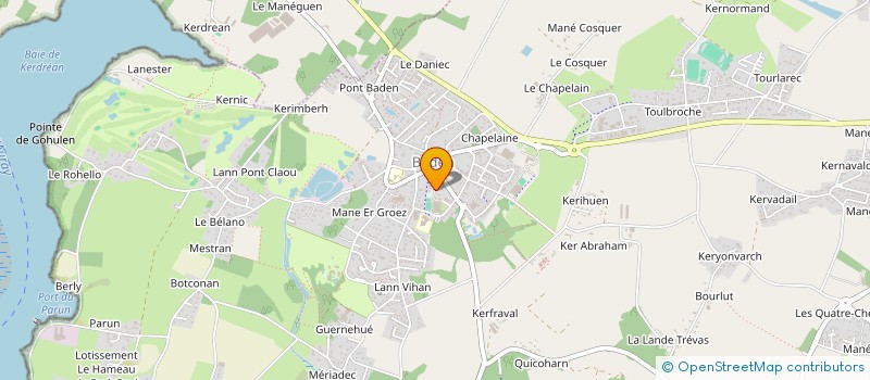 localisation de l'entreprise SCI CORDOUAN  BADEN