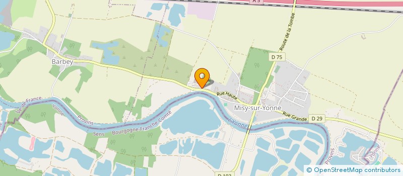 localisation de l'entreprise SCI CORE  BARBEY