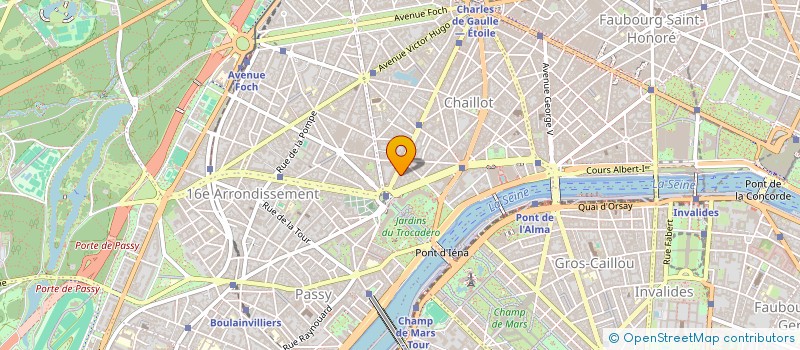 localisation de l'entreprise SCI CORELIA  PARIS