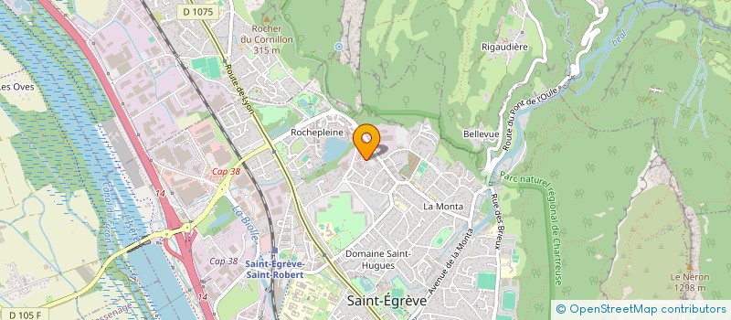 localisation de l'entreprise SCI CORELLIAN EC  SAINT-EGREVE