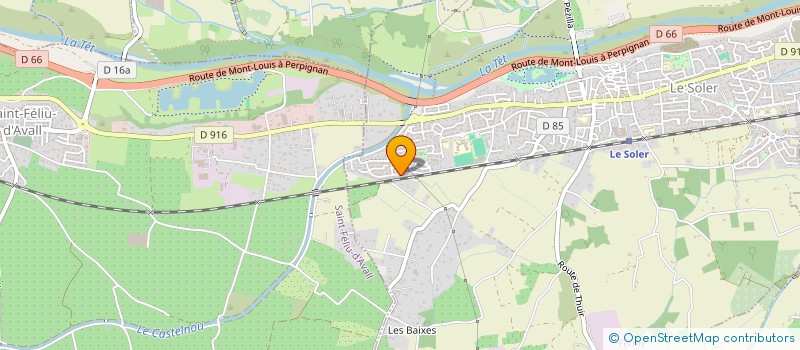 localisation de l'entreprise SCI CORENTIN  LE SOLER