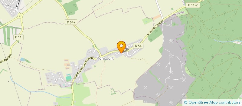 localisation de l'entreprise SCI CORENZO  RONCOURT