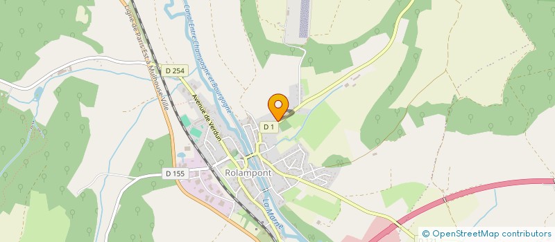 localisation de l'entreprise SCI CORFLO à ROLAMPONT