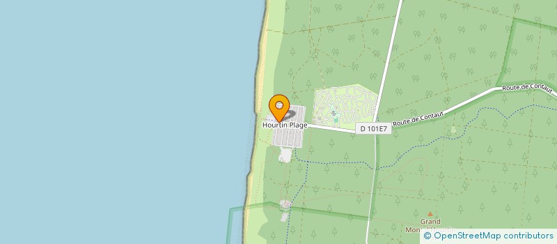 localisation de l'entreprise SCI CORFOU 12  HOURTIN