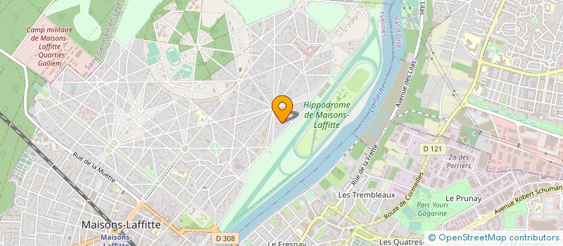 localisation de l'entreprise SCI CORFOU à MAISONS-LAFFITTE