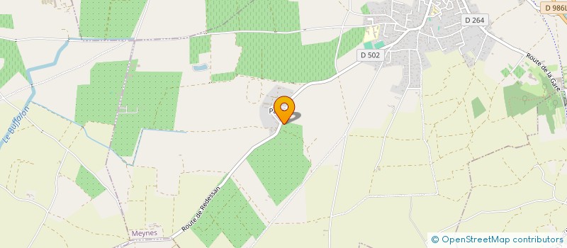 localisation de l'entreprise SCI CORFOU  MEYNES