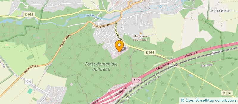 localisation de l'entreprise SCI CORFRE  SAINT-ARNOULT-EN-YVELINES