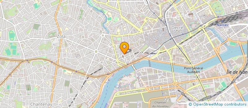 localisation de l'entreprise SCI CORHUMEL  NANTES