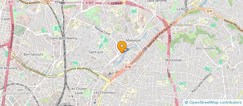 localisation de l'entreprise SCI CORI à MARSEILLE
