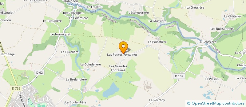 localisation de l'entreprise SCI CORIC à SEVREMOINE