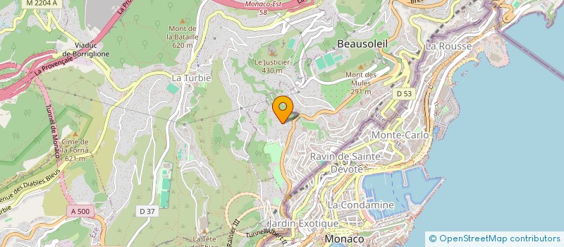 localisation de l'entreprise SCI CORIEMM  BEAUSOLEIL