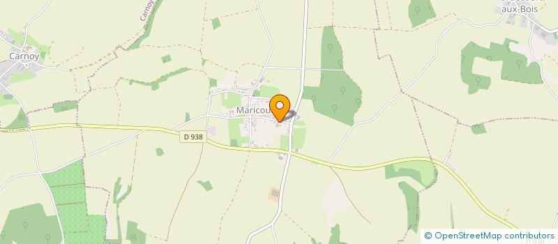 localisation de l'entreprise SCI CORINNE CLAUDE  MARICOURT