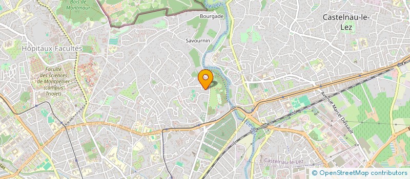 localisation de l'entreprise SCI CORINTAL à MONTPELLIER