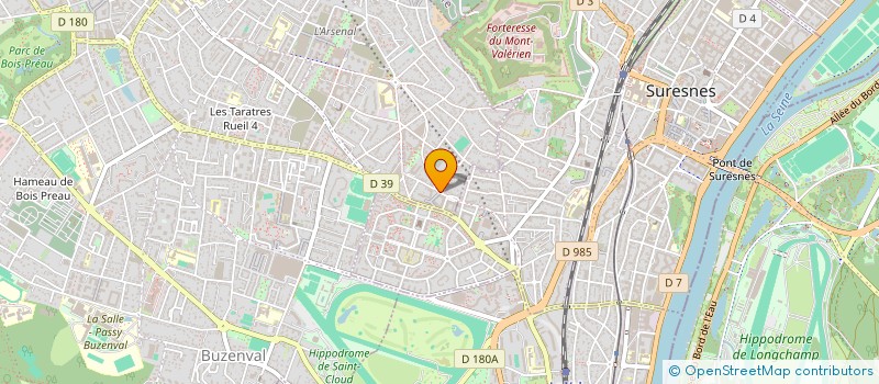 localisation de l'entreprise SCI CORIOLIS à RUEIL-MALMAISON