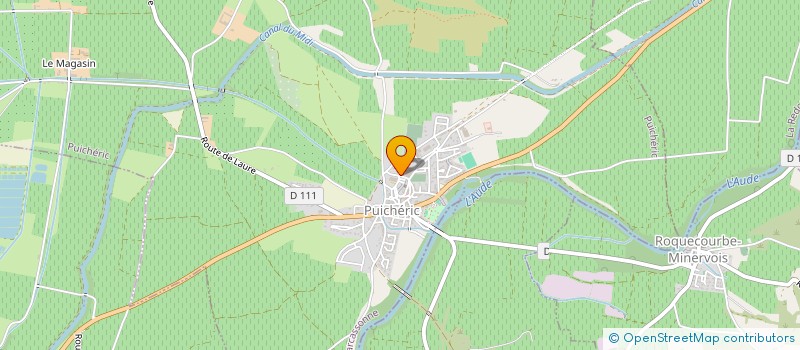 localisation de l'entreprise SCI CORK  MOUX