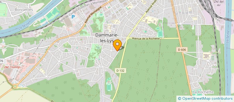 localisation de l'entreprise SCI CORLEONE à DAMMARIE-LES-LYS